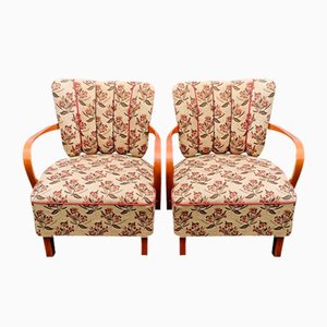 Cocktail Armchairs by Jindřich Halabala, 1940, Set of 2