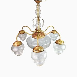 Art Deco Deckenlampe, 1930er