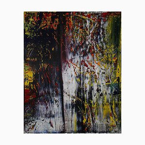 Harry James Moody, Untitled Abstract Composition, 2022, Öl auf Leinwand