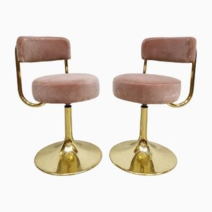 Mid-Century Pink Eclectic Pearl Barstool by Borje Johanson, 1960s