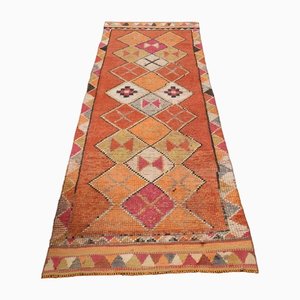 Tapis de Couloir Vintage en Laine, Turquie, 1970s