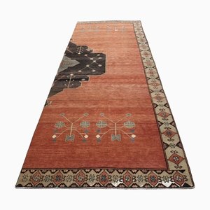 Vintage Turkish Wide Runner in Wool, 1940s