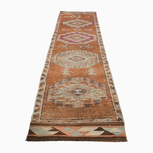 Tapis de Couloir Vintage en Laine, Turquie, 1960s