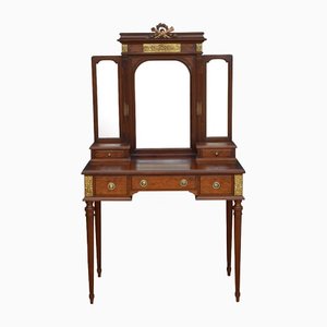 Antique Dressing Table in Mahogany, 1890s