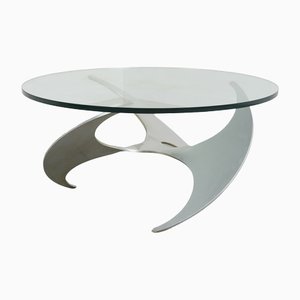 Space Age Propeller Coffee Table by Knut Hesterberg for Ronald Schmitt, 1960s