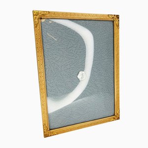 Danish Picture Frame in Glass and Brass by Jyden for Ramme Fabriken, 1930