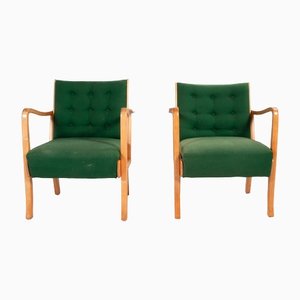 Vintage Danish Lounge Chairs, Set of 2