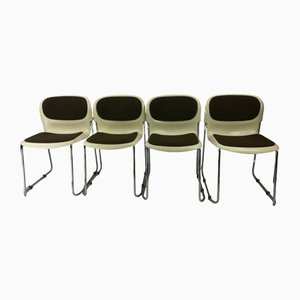 German Chairs Model Swing by Gerd Lange for Drabert, 1980s, Set of 4
