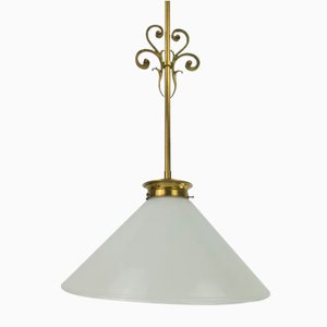Viennese Hanging Lamp for Dining Table, 1920s