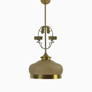 Viennese Pendant Lamp for Dining Table, 1920s