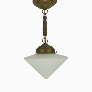 Art Deco Dwelling Ceiling Light, 1920s, Set of 2