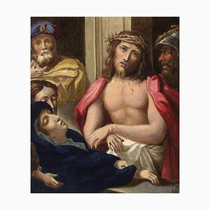 E. Burton nach Correggio, Christus den Menschen, 19. Jahrhundert, Aquarell