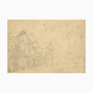 Alexander Monro, Merry Hill, Thomas Monro's Home Nr Bushey, Early 19th Century, Graphite Drawing