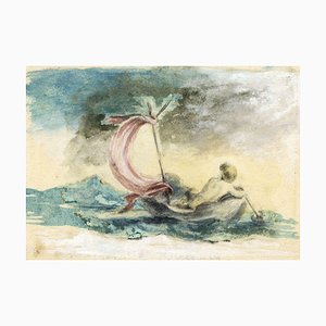 Charles James Lewis, A Voyage of Discovery, fine XIX secolo, acquerello