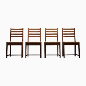 Traditionalist Dining Chairs by Bas Van Pelt, 1936, Set of 4
