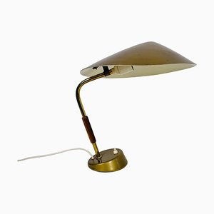 Lámpara de mesa italiana de latón, años 60