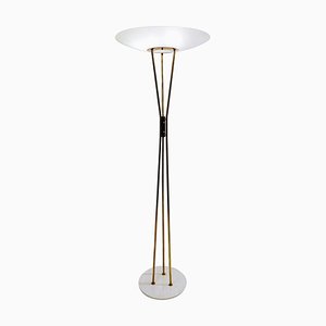 Mid-Century Modern Floor Lamp attributed to Gaetano Sciolari for Stilnovo, Italy, 1950s