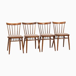 Czechoslovakian Chairs by Antonín Šuman for Tatra, 1960s, Set of 4