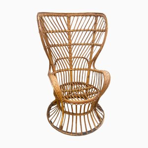 Mid-Century Bamboo Garden Chair by Lio Carminati, 1960s
