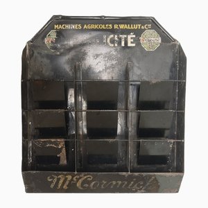 Small Antique Tole Storage Unit from Mc.Cormick, 1900s