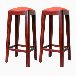 Portuguese High Stools, 1960s, Set of 2