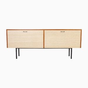 Teak and Seagrass Sideboard, 1960s