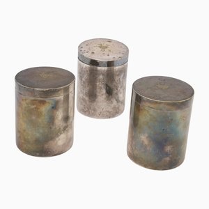 Silver Jars from Boin Taburet Paris, Set of 3
