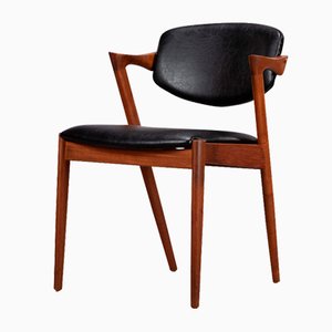 Model 42 Z Chairs by Kai Kristiansen for Slagelse Furniture Works, 1960s, Set of 4
