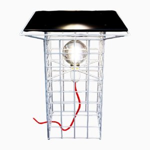 Lampada Krid con tavolo di Clémence Seille per Stromboli Design
