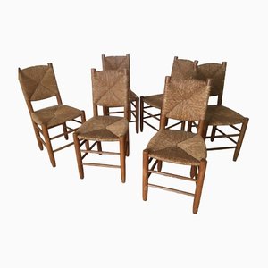 Modell N19 Stühle von Charlotte Perriand, 1960er, 6er Set