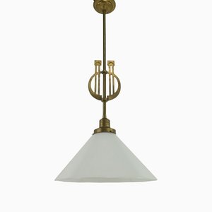 Wiener Esstischlampe, 1920er