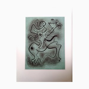 André Masson, Zentaur, Lithographie, 1981