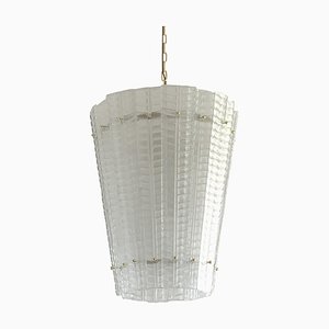 Lámpara de araña Sputnik estilo italiano de cristal de Murano de Simoeng