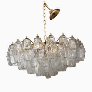 Italian Style Murano Glass Sputnik Chandelier Poliedro from Simoeng