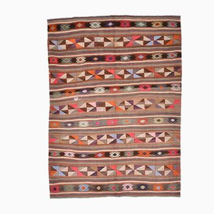 Tapis Kilim Vintage en Laine