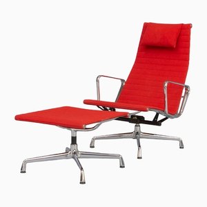 EA124 and Ea125 Lounge Chairs by Charles & Ray Eames for Vitra, Set of 2
