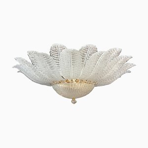 Murano Glass Sputnik Chandelier Flush Mount from Simoeng