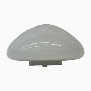 Mid-Century German Glass 961 Ceiling or Wall Lamp by Wilhelm Wagenfeld for Lindner, 1950s