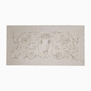 Large Neoclassical Plaster Panel