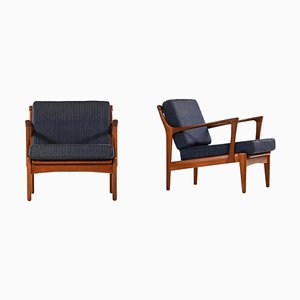 Model Cuba Easy Chairs attributed to the Brothers Andersson, 1960s, Set of 2