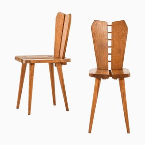 Scandinavian Chairs, 1950s, Set of 2