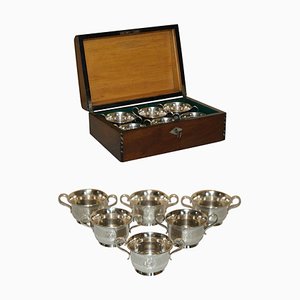 Victorian Sterling Silver Cups from Tiffany & Co, 1880, Set of 6