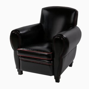 Leather Club Chair from La Lounge Atelier, 1980s