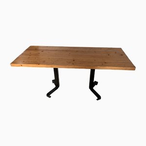 Les Arcs Dining Table by Charlotte Perriand, 1970s