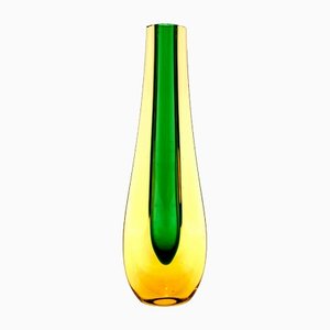 Soliflore Murano Glass Vase by Flavio Poli, Italy, 1970s