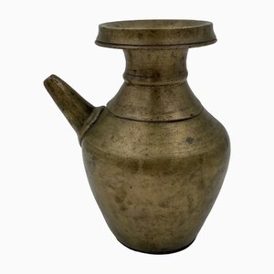 Jarrón para agua indio de bronce, siglo XVII