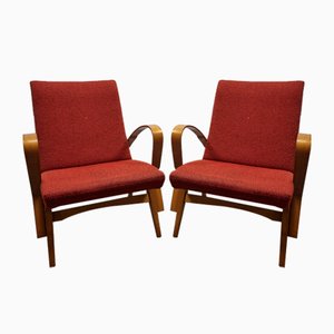 Fauteuils par Frantisek Pirak pour Tatra, Set de 2