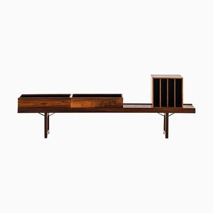 Table Banc Modèle Krobo par Torbjørn Afdal pour Medium Strands Furniture Factory, 1960s