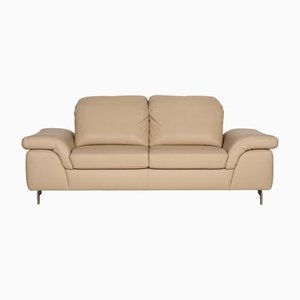 2-Seater Leather Sofa by Willi Schillig
