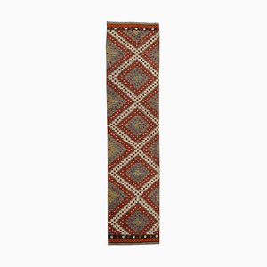 Tapis de Couloir Kilim Vintage, Turquie